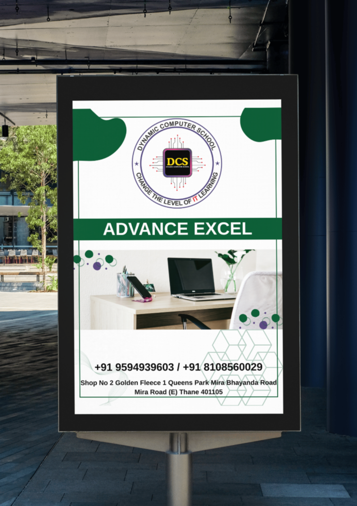 Learn Advance Excel